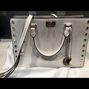 Michael Kors Large satchel opal white purse